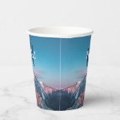 マジカルスカイモノグラムマウンテンストルジチスロベニア 紙コップ (右)