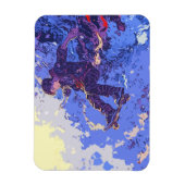 マジカルスケートボードライド – スケートボーダー マグネット (縦)