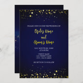 マジカルスターリーナイト結婚式招待状 招待状 (正面/裏面)