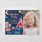 マジカルスリープバー誕生日招待状 招待状 (正面)