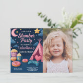 マジカルスリープバー誕生日招待状 招待状 (スタンド正面)