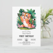 マジカルタイガー1st誕生日デジタル 招待状 (スタンド正面)