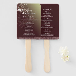 マジカルダンデオンズブルゴーニュ結婚式 プログラム ハンドファン