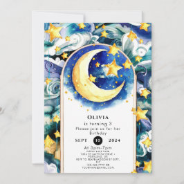 マジカルチャイルズムーン誕生日 招待状