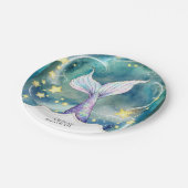 マジカルチルドレンズマーメイド誕生日 ペーパープレート (アングル)