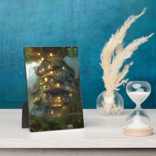 マジカルツリーハウスコロニーテーブルトップ フォトプラーク (側面)