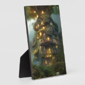 マジカルツリーハウスコロニーテーブルトップ フォトプラーク (側面)