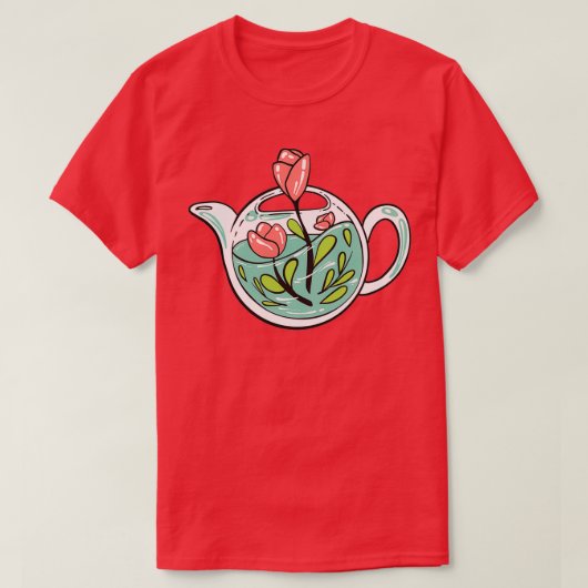 マジカルティーポット Tシャツ (デザイン正面)