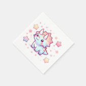 マジカルディノ恐竜ベビーショア スタンダードカクテルナプキン (角)