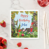 マジカルドラゴンファンタジー誕生会 スタンダードランチョンナプキン (インサイチュ)