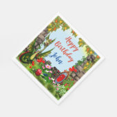 マジカルドラゴンファンタジー誕生会 スタンダードランチョンナプキン (角)