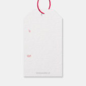 マジカルドラゴンホリデーウィズギフトラベル ギフトタグ (裏面)