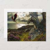 マジカルドラゴン海崖 ポストカード (正面/裏面)