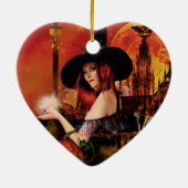 マジカルナイトウィッチハートオーナメント セラミックオーナメント (裏面)