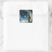 マジカルナイトシーンファンタジーアート スクエアシール (バッグ)