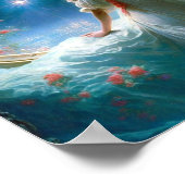 マジカルナイトシーンファンタジーアート ポスター (角)