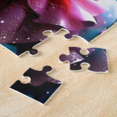 マジカルナイトバラフェアリー女王とホワイトユニコーン ジグソーパズル (側面)