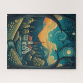 マジカルノルディックタウンホール ジグソーパズル (横)