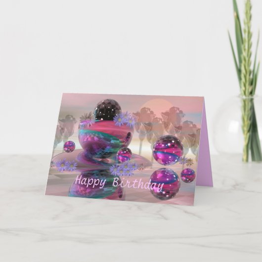 マジカルハッピーバースデーカード カード (正面)