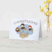 マジカルハリーポッターとホグワーツおめでとう カード (黄色い花)