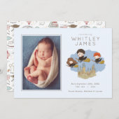 マジカルハリーポッター |ホグワーツ誕生のお知らせ 招待状 (正面/裏面)