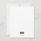 マジカルハリーポッター™ホグワーツ誕生日 サンキューカード (裏面)