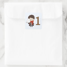 マジカルハリーポッター™ホグワーツ誕生日 スクエアシール