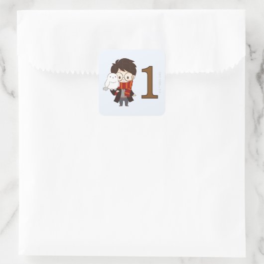 マジカルハリーポッター™ホグワーツ誕生日 スクエアシール (バッグ)