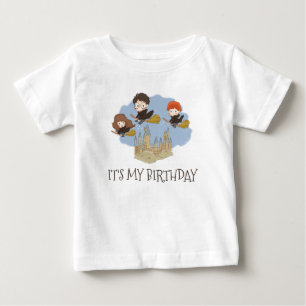 マジカルハリーポッター™ホグワーツ誕生日 ベビーTシャツ