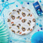 マジカルハリーポッター™ホグワーツ誕生日 ペーパープレート (パーティー)