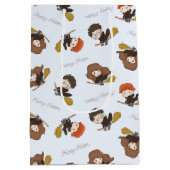 マジカルハリーポッター™ホグワーツ誕生日 ミディアムペーパーバッグ (裏面)