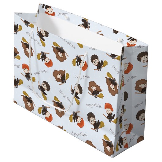 マジカルハリーポッター™ホグワーツ誕生日 ラージペーパーバッグ (正面アングル)