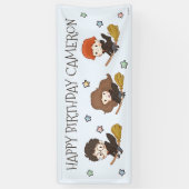 マジカルハリーポッター™ホグワーツ誕生日 横断幕 (縦)