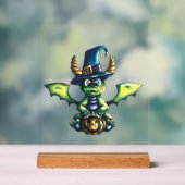 マジカルハロウィーンドラゴンデザイン アクリルサイン (ニュートラル)