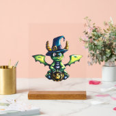 マジカルハロウィーンドラゴンデザイン アクリルサイン (ウェディング)