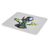 マジカルハロウィーンドラゴンデザイン カッティングボード (角)