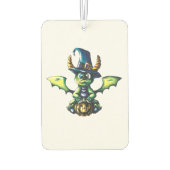 マジカルハロウィーンドラゴンデザイン カーエアーフレッシュナー (裏面)