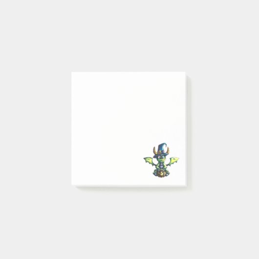 マジカルハロウィーンドラゴンデザイン ポストイット (正面)