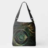 マジカルバイブレーション抽象芸術アートクロス体 クロスボディバッグ (正面)