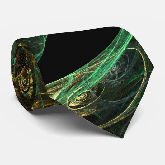 マジカルバイブレーション抽象芸術アートタイ ネクタイ (ロール)