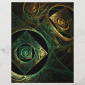 マジカルバイブレーション抽象芸術アートフライヤー チラシ (正面)