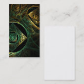 マジカルバイブレーション抽象芸術アート名刺 名刺 (正面/裏面)