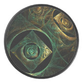 マジカルバイブレーション抽象芸術アート アイスホッケーパック (正面)