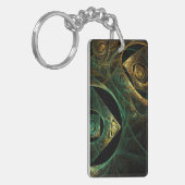 マジカルバイブレーション抽象芸術アート キーホルダー (正面左)