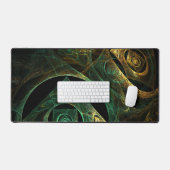 マジカルバイブレーション抽象芸術アート デスクマット (キーボード&マウス)