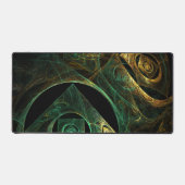 マジカルバイブレーション抽象芸術アート デスクマット (正面)