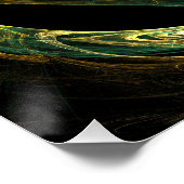 マジカルバイブレーション抽象芸術アート ポスター (コーナー)