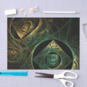 マジカルバイブレーション抽象芸術アート 薄葉紙 (クラフト)