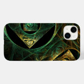 マジカルバイブレーション抽象芸術アート Case-Mate iPhoneケース (裏面 (横))