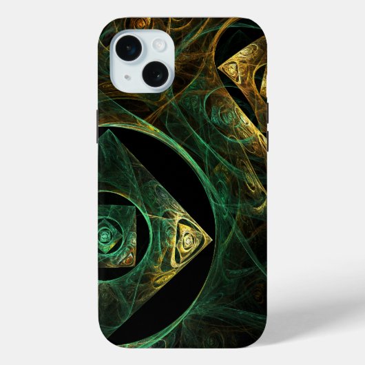 マジカルバイブレーション抽象芸術アート Case-Mate iPhoneケース (裏面)